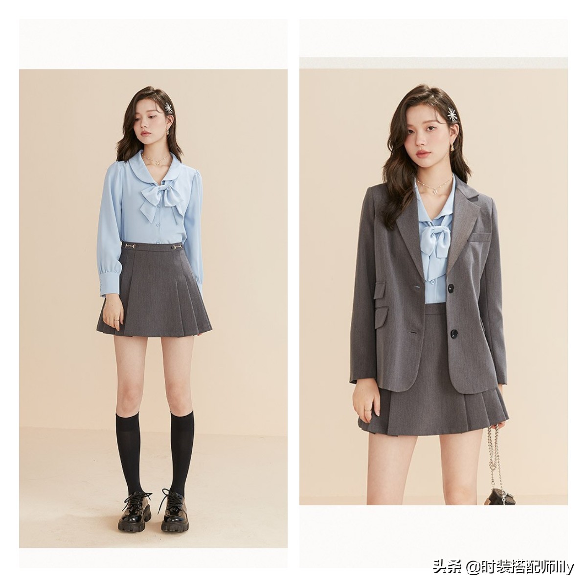 你的衣服有点结，画龙点睛之笔“仙女结”，美翻了整个秋季