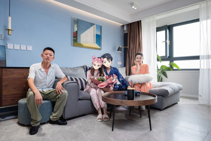 餐厅预留电视,终于实现了边做饭边追剧的愿望