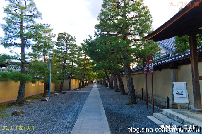 京都大德寺的庭院,织田信长墓地图片大全