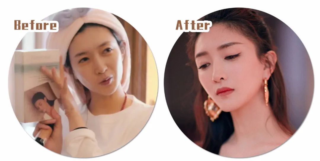 景甜改眉毛的视频,景甜的柳叶眉适合什么脸型