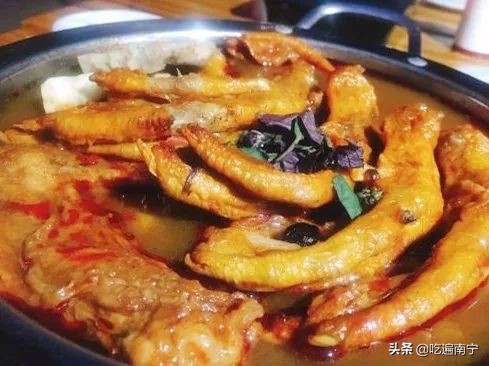 南宁田螺鸭脚煲小店推荐,南宁玉洞田螺鸭脚煲推荐