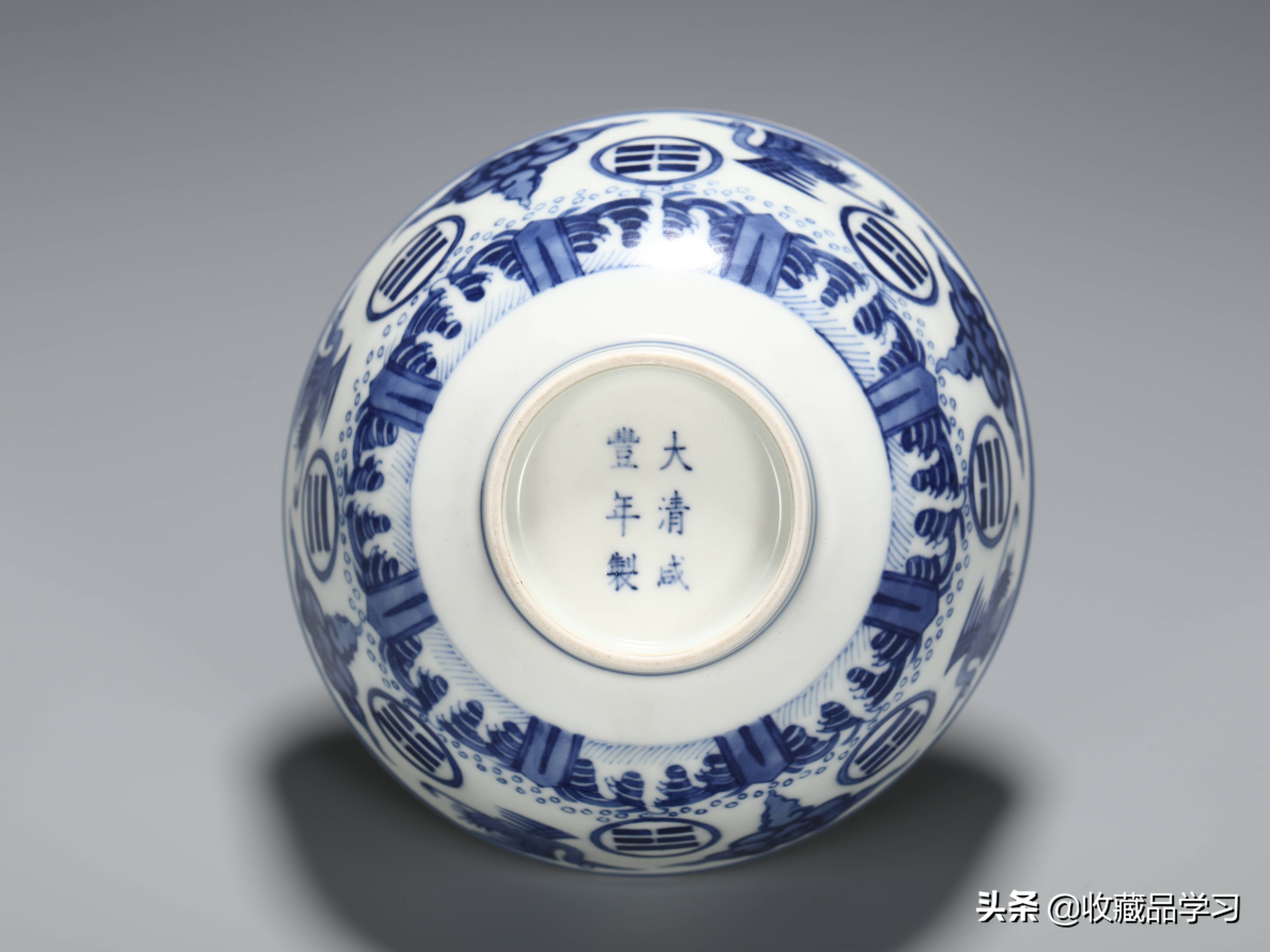 清代康熙青花山水瓷器,康熙雍正乾隆祖孙三代瓷器