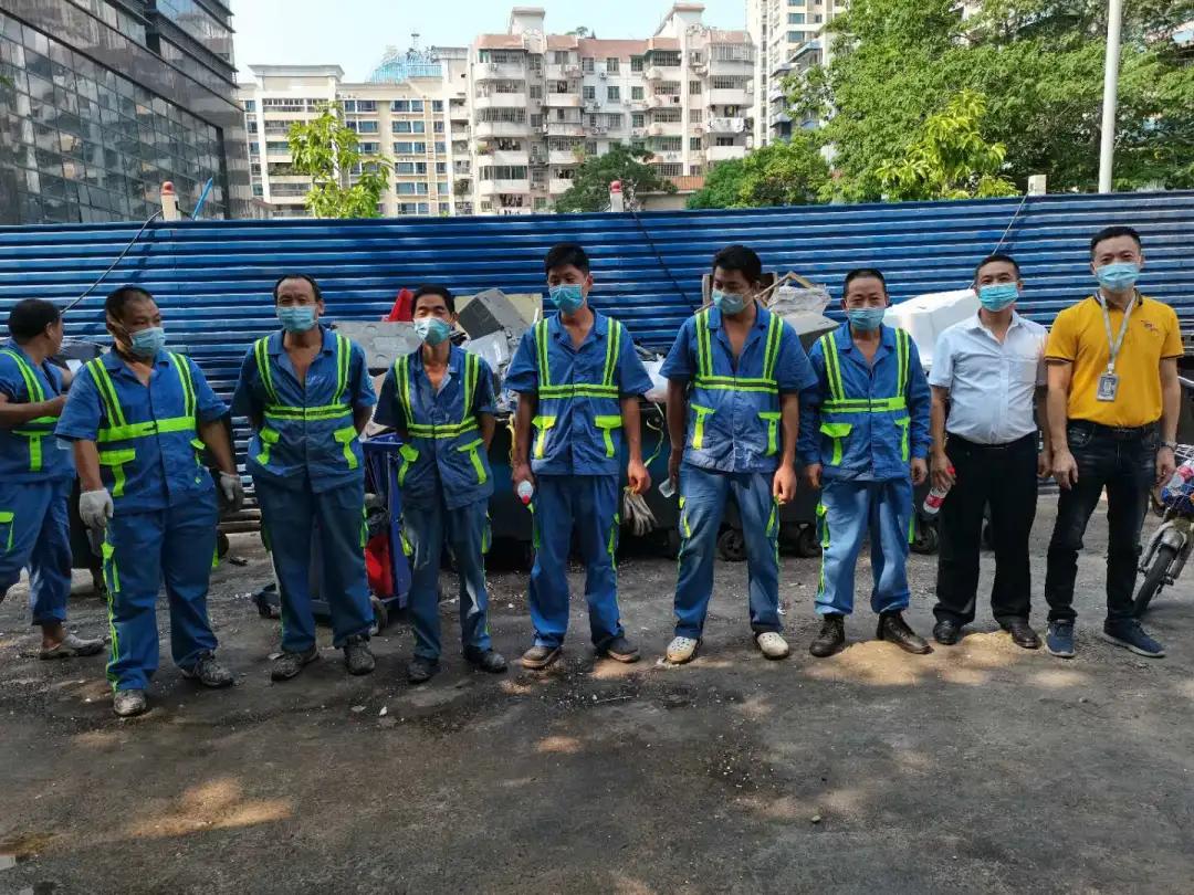 西关街道环境卫生综合整治,大学东路环境卫生整治