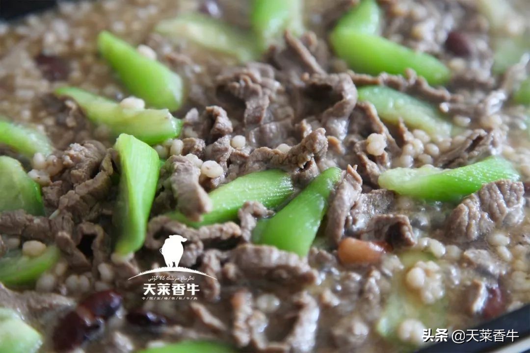 健身美食安排,丝瓜牛肉汤减脂餐