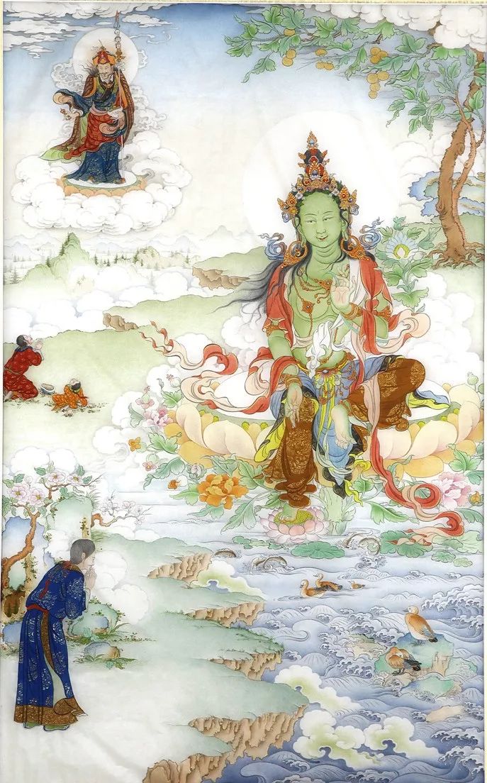 尼泊尔手绘唐卡和西藏唐卡区别,尼泊尔唐卡和藏区唐卡的价格