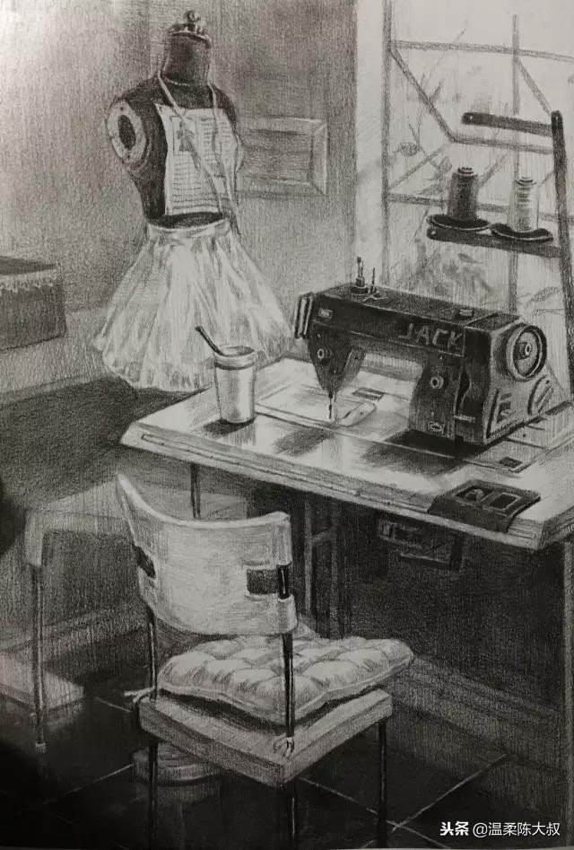 清华美院设计素描2015年高分卷,清华美院校考设计高分试卷