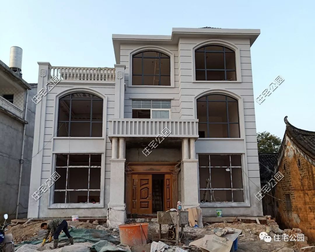 庭院房别墅细节,农村盖房子需要注意哪些事项