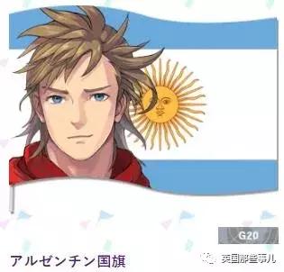 日本画师在为各国设计拟人化形象,奥运国旗拟人