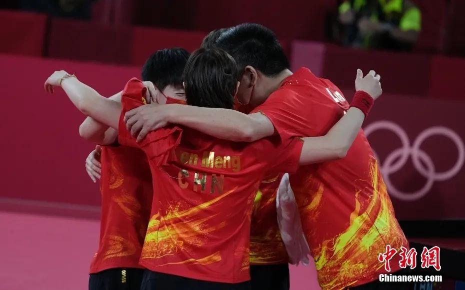 中国乒乓球队和中国足球,中国乒乓球队和其他国家队的区别