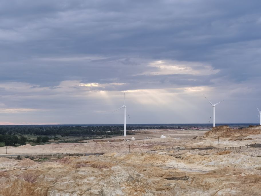 布尔津至富蕴大巴,去布尔津沿途风景随拍