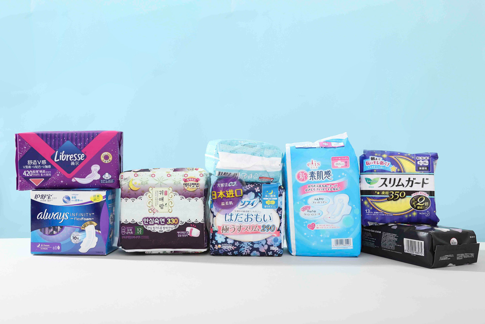 8款进口姨妈巾红黑榜，康康这些年你用对了没有