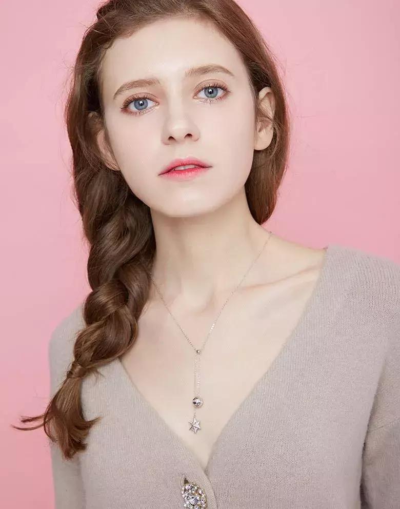 娜扎脖子,娜扎珍珠项链