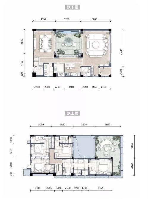 重庆蔡家万科十七英里合院,蔡家万科十七英里装修