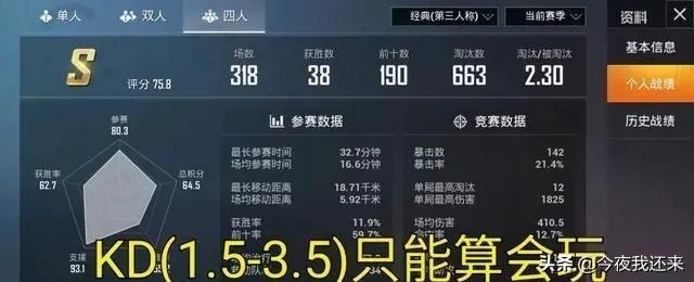 和平精英kd和均场伤害哪个有用,和平精英怎么分辨kd加多少减多少