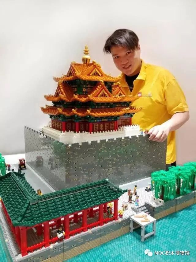 乐高大师中国队,洪子健乐高大型作品