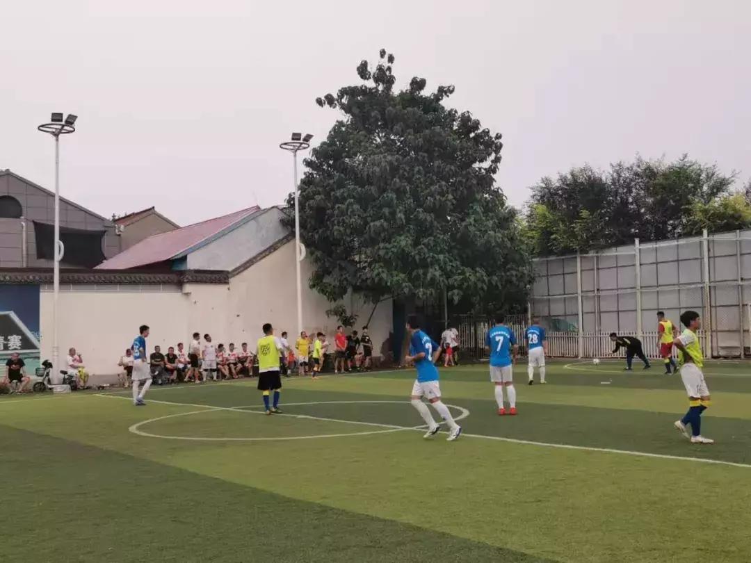 河北度昂和曲周晨光的足球友谊赛