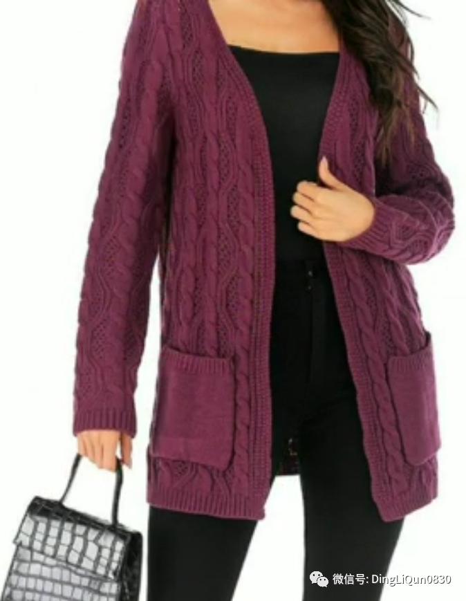 复古秋冬针织开衫怎么搭配中款,针织背心开衫女款秋冬