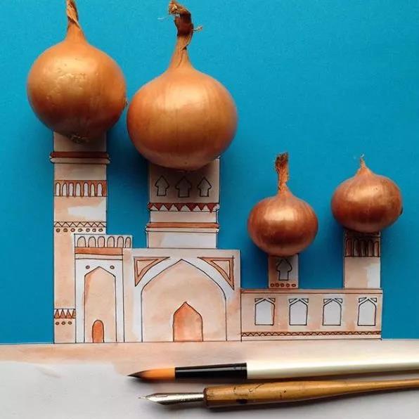 你可以擦掉那滴水,或者顺势用它画点不一样的美丽