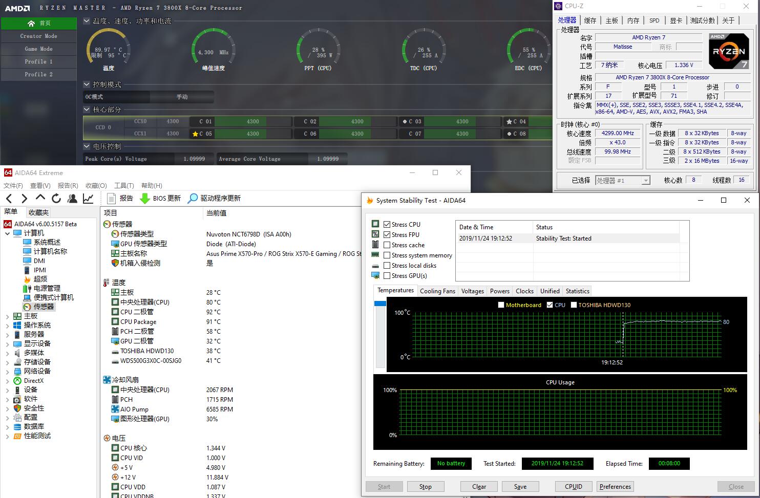 机箱加装风扇后开机f1,360水冷机箱炫酷