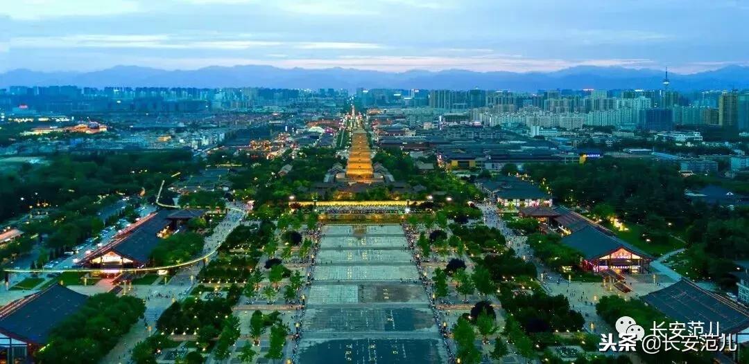 大唐不夜城还原照片,大唐不夜城换装拍摄