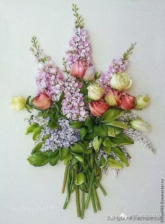 侗族刺绣与丝带绣,diy手工刺绣简单图案