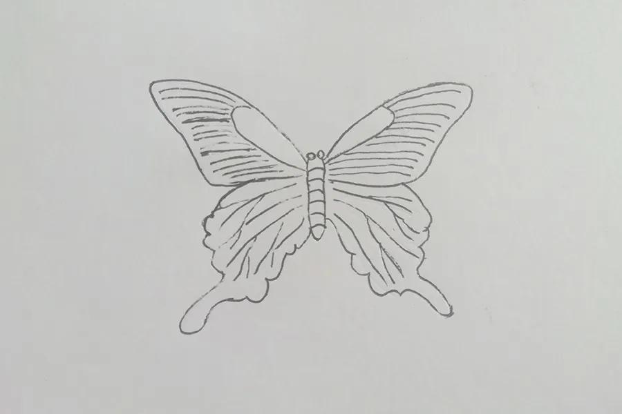 热缩片蝴蝶制作教程,热缩板耳环制作教程