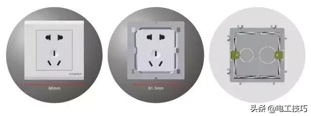 插座电工常识知识点,电工各种开关插座代号