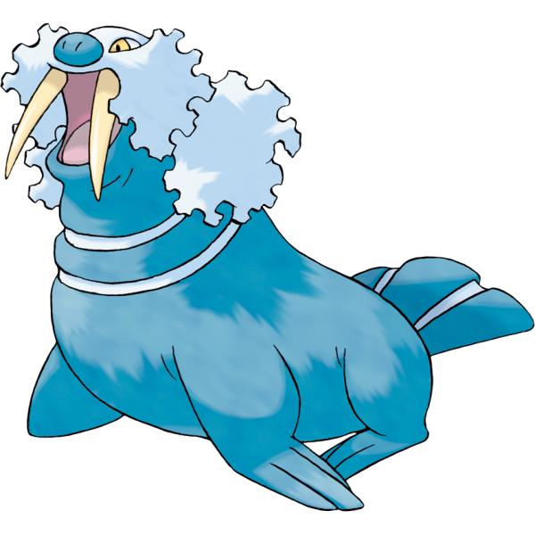 宝可梦No.363，No.364，No.365——海豹球，海魔狮，帝牙海狮