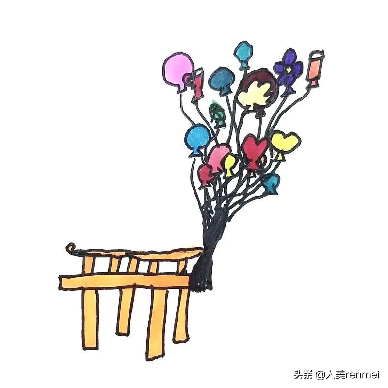 椅子的设计效果图,椅子的设计四年级上册美术作业