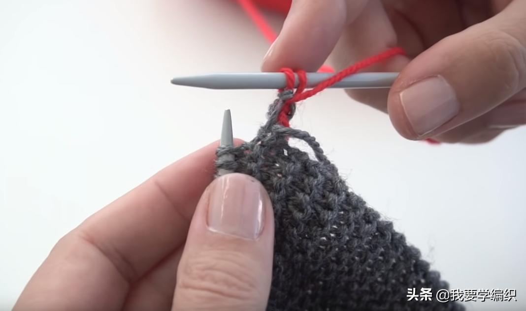 围脖编织教程全过程最简单的,玫瑰花小围脖编织教程