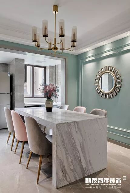 鹏友的•宅［拾壹］全案25.68W，104㎡轻奢美式—中铁.万国城