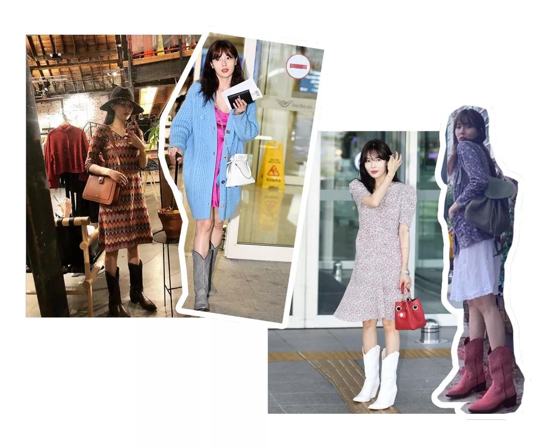 今年的靴子一言难尽,今年靴子流行高跟还是低跟