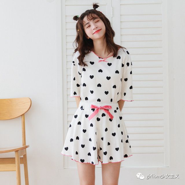 高颜值秋冬少女居家必备家居服,夏日穿搭仙女必备家居服