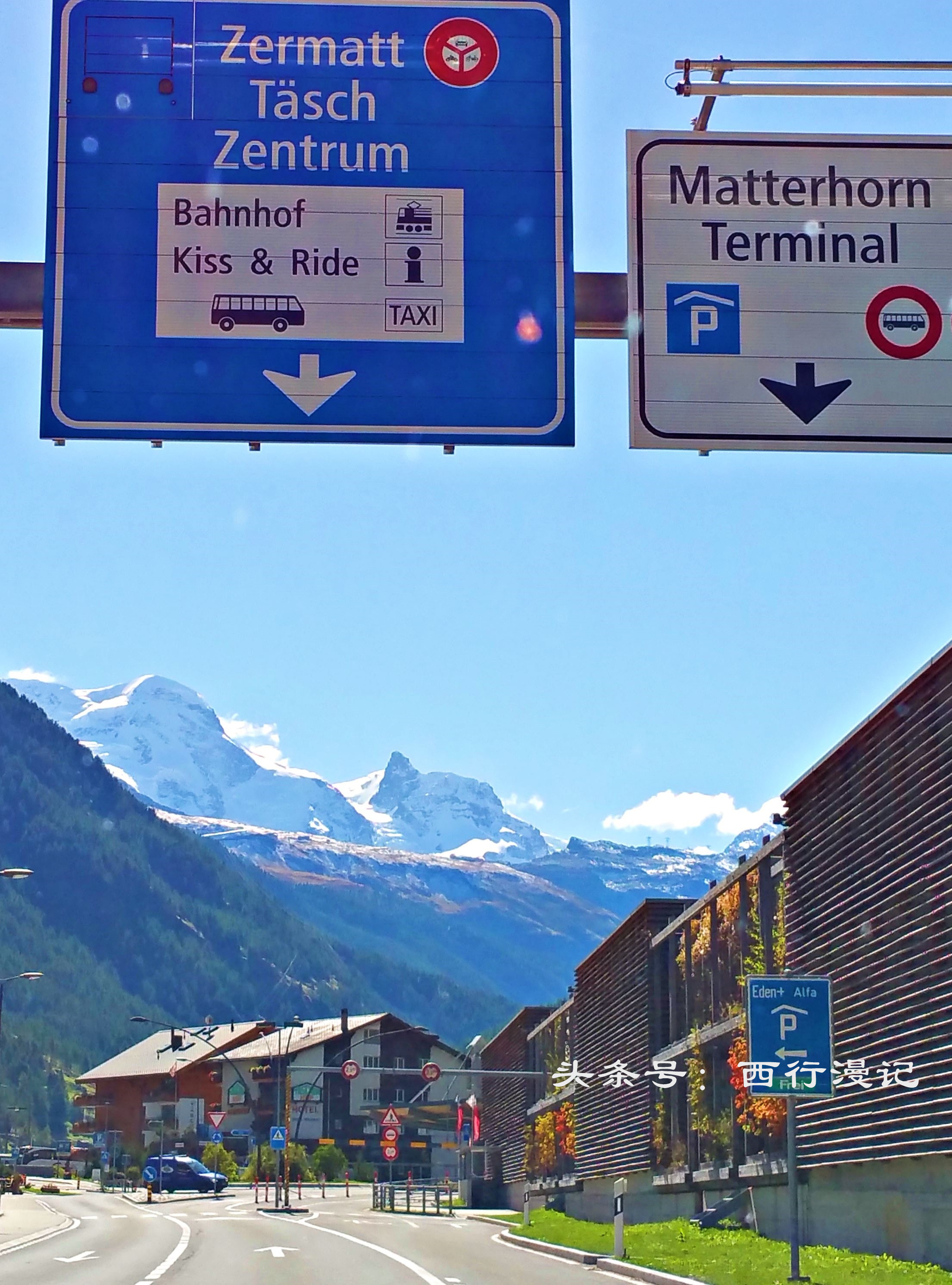 瑞士风景绝美的山,瑞士绝美的山村风光