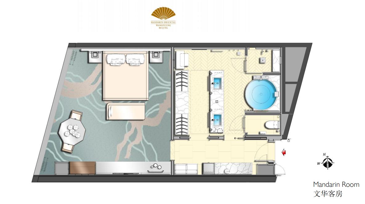 北京王府井文华东方酒店房间,北京王府井文华东方酒店风格
