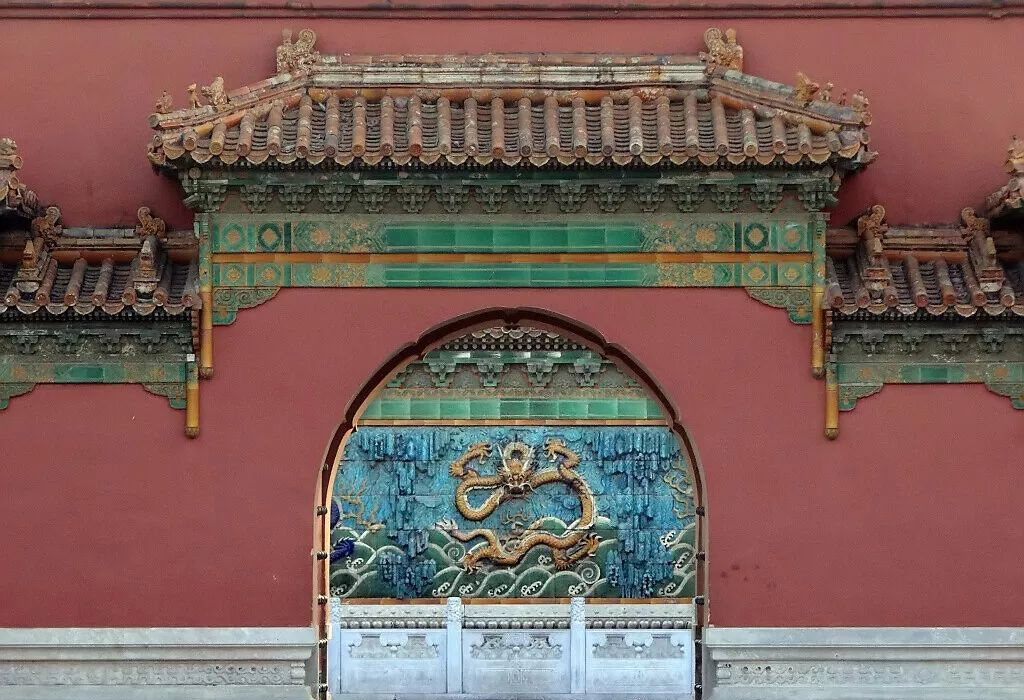 故宫九龙壁9条龙图片高清大图,故宫九条龙的故事