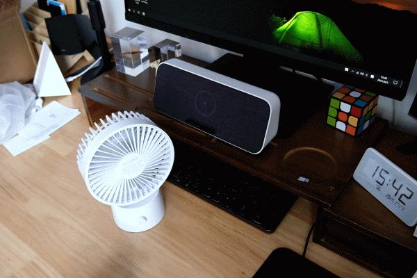 紫米zmi风扇,桌面风扇超长续航10000毫安