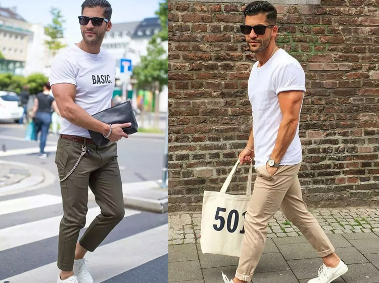 潮人教你正确卷裤脚,怎么卷起裤脚更时尚