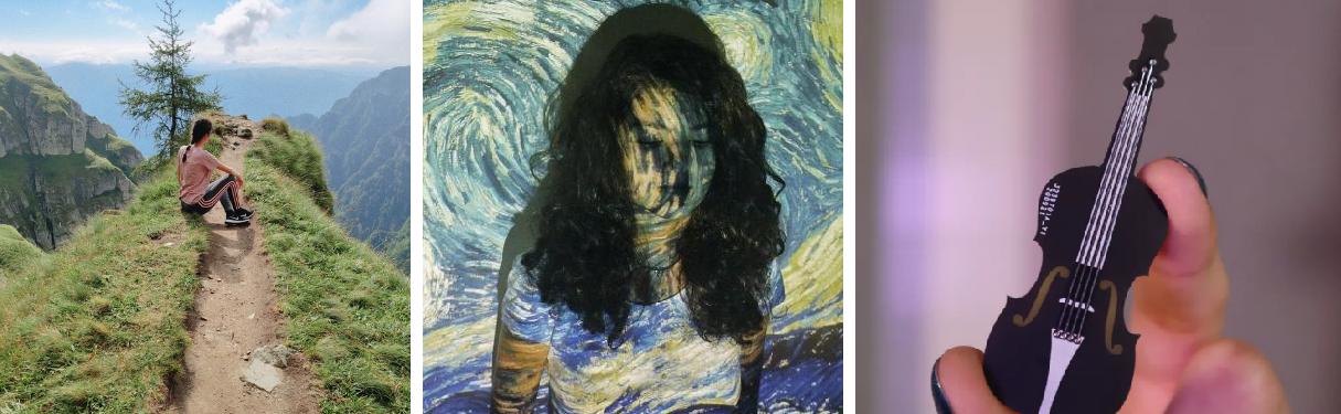 手臂上的小提琴,指尖上的手风琴