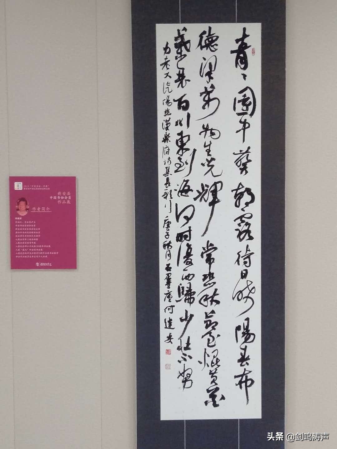 “2019中国书法•年展”之新安县中国书协会员作品展