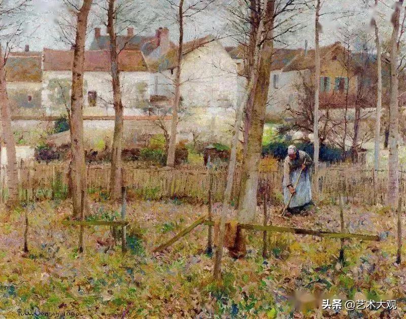 美国现代顶级风景油画作品欣赏,外国风景油画大师视频