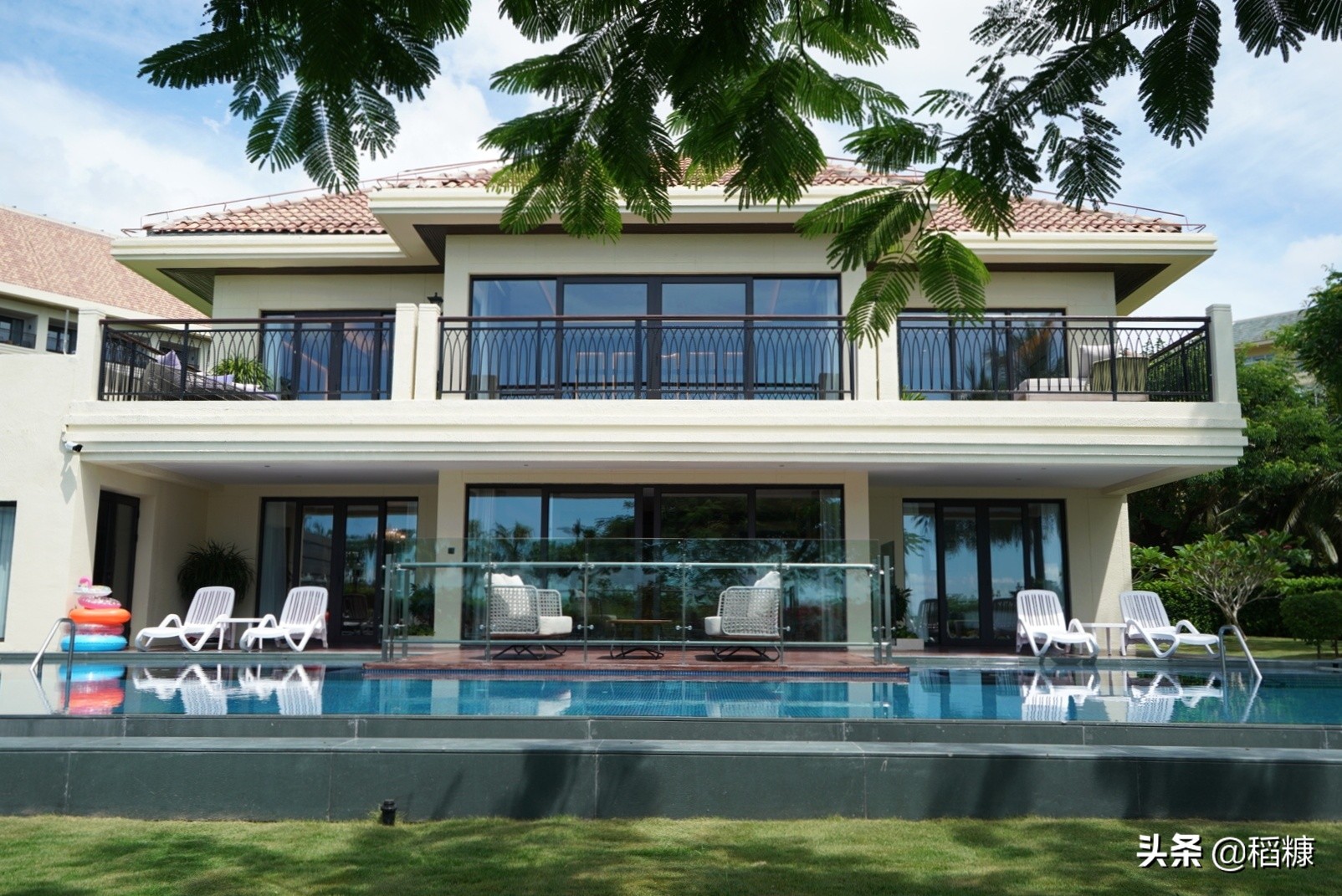 亚龙湾远洋别墅区,亚龙湾附近带泳池的别墅