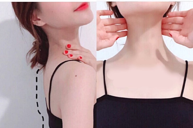 去颈纹法令纹按摩,低头族颈椎按摩方法