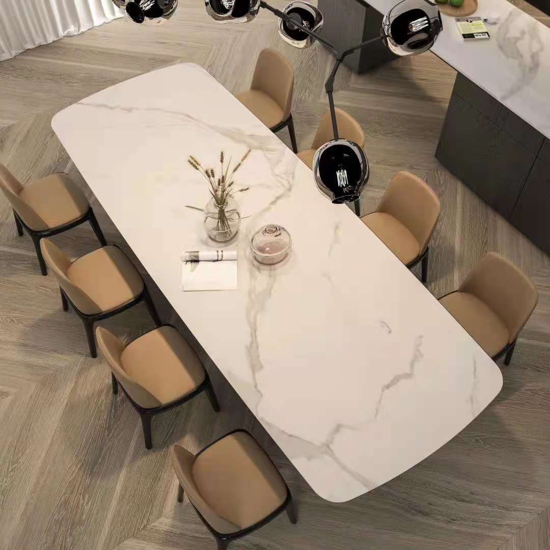 不建议买岩板餐桌建议买什么餐桌,岩板餐桌怎么选才有高级感