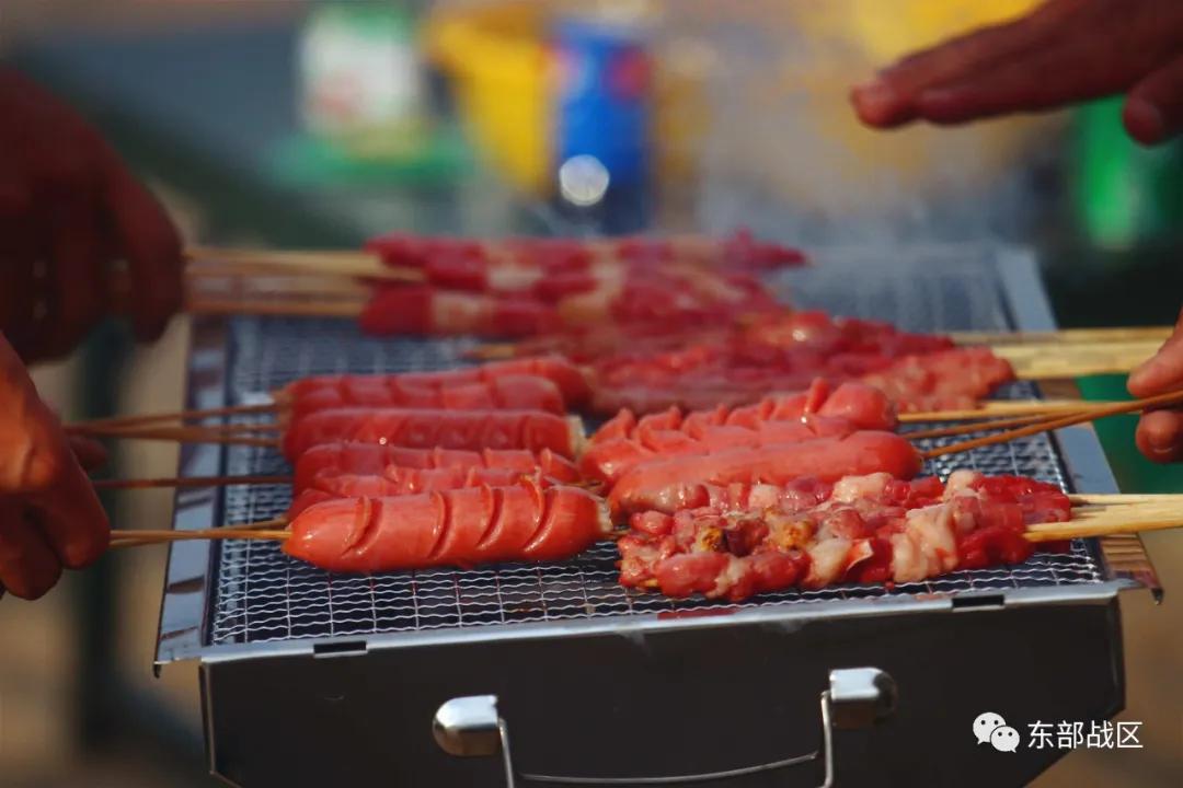 当烧烤遇到西红柿,当烧烤遇到夕阳