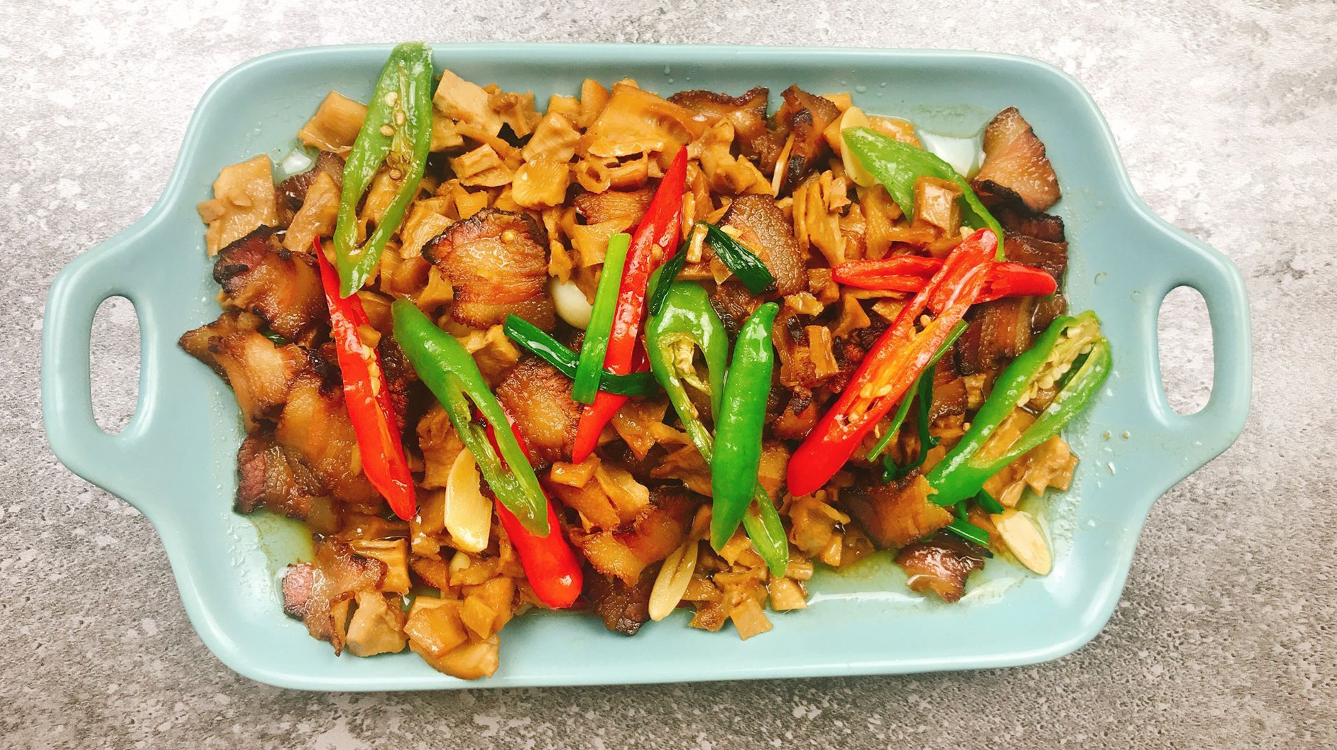 细嫩笋干的家常做法,笋干最好的做法