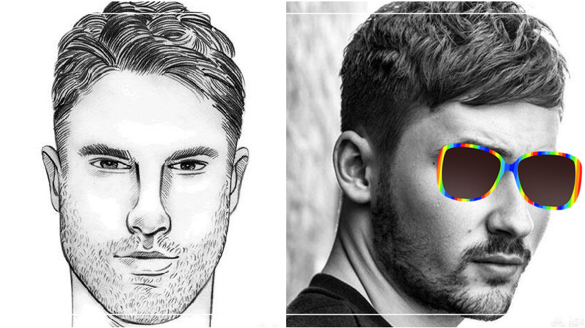 男生什么脸型适合什么样的发型,上窄下宽脸型适合什么发型男生