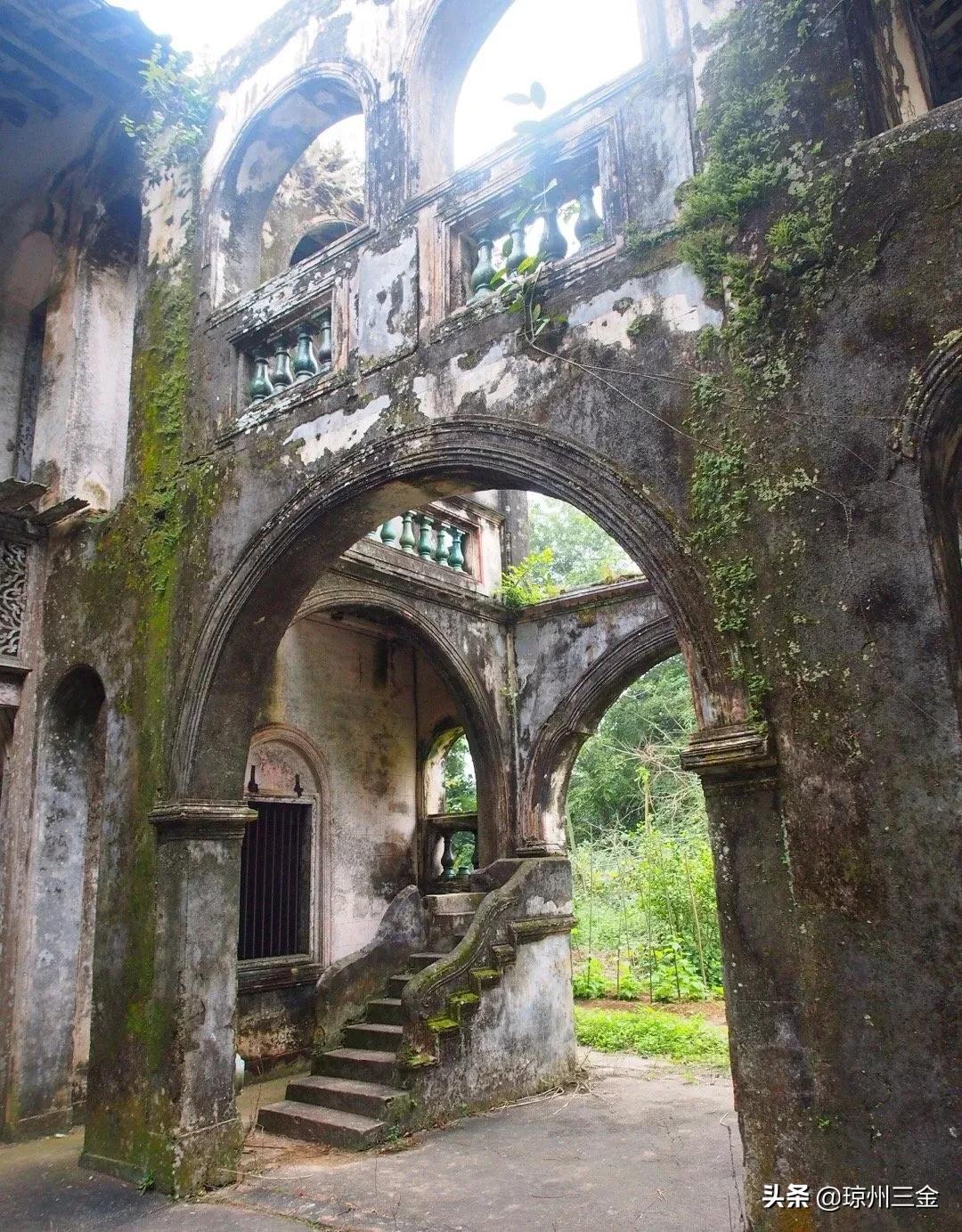 文昌符家大院老照片,海南文昌符家老宅