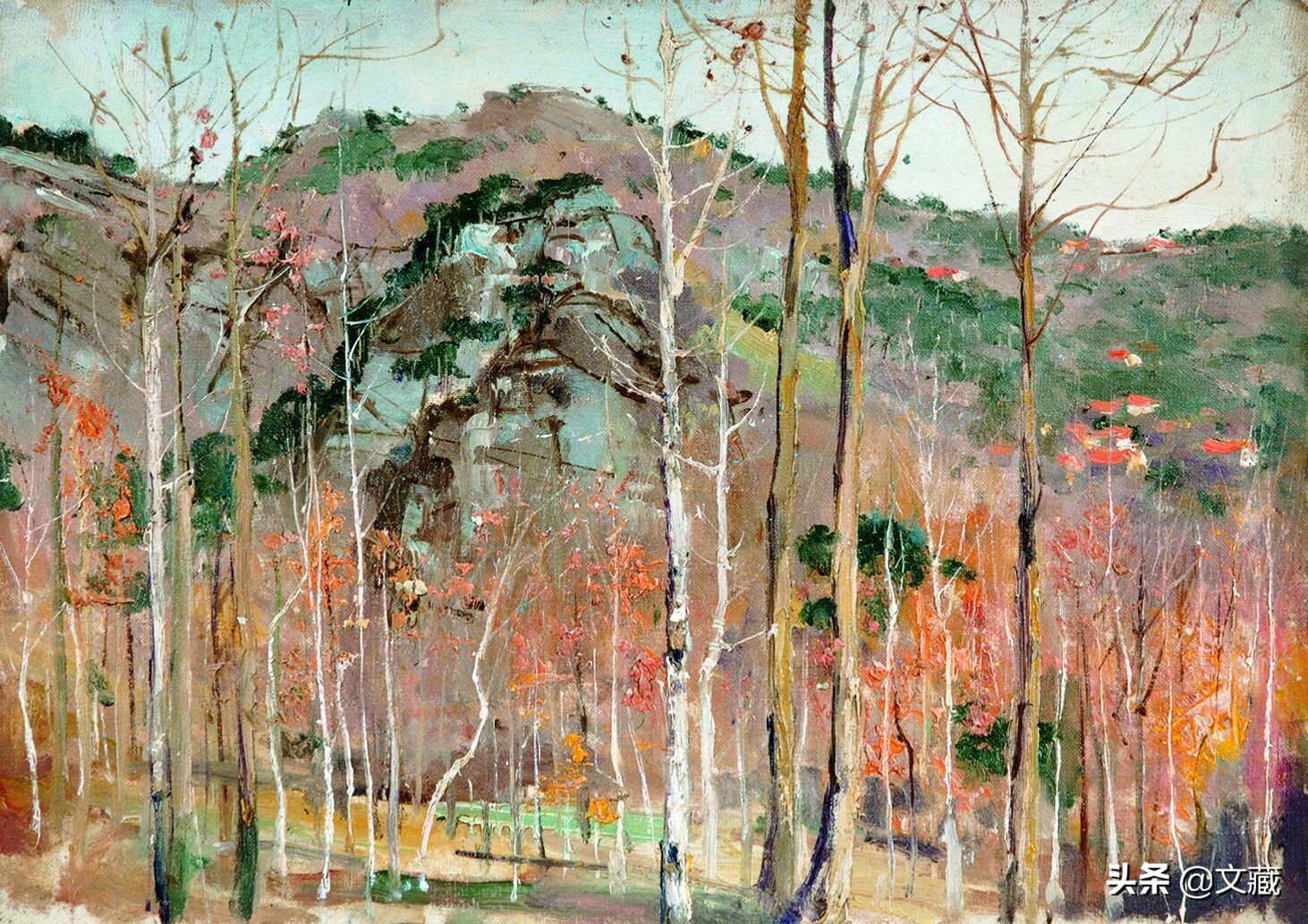 当代大师苏天赐除了是一位出色的画家，还写过大量古体诗