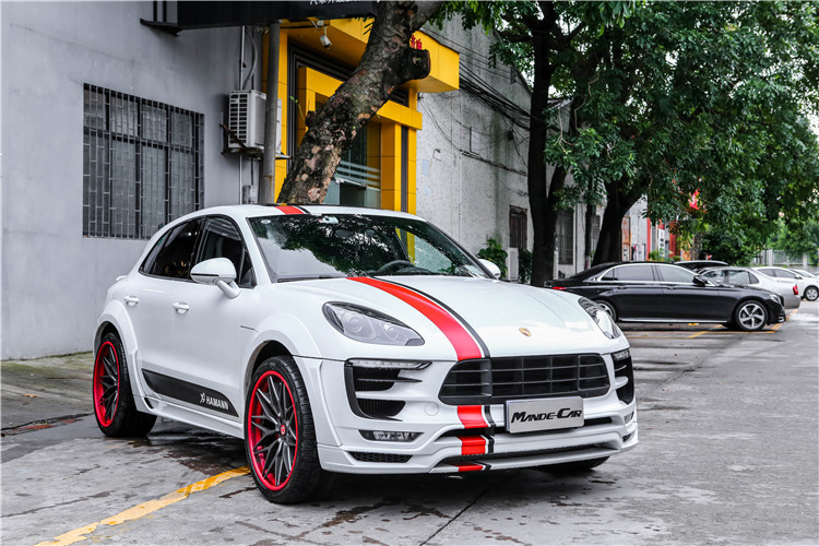 保时捷macan轮毂改装19寸,保时捷macan改装宽体大包围